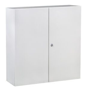 Armario Metalico De Fijacion Mural 800 X1000 X300 mm Puerta Doble