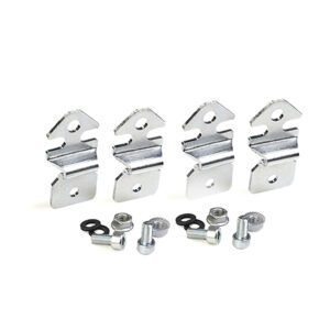 Soporte A Pared Zincado (4 Unidades)