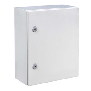 Armario Metálico de Fijación Mural 500X500X250 mm Puerta Única Con Puerta Interior