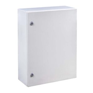 Armario Metálico de Fijación Mural 800X800X200 mm Puerta Única Con Puerta Interior