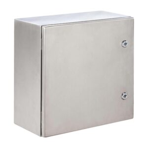 Armario Metálico de Fijación Mural IP66 Inox 304L 700X500X250 mm Puerta Única Con Puerta Interior