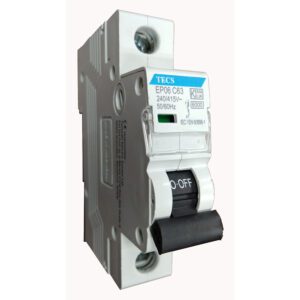 Interruptor Modular Riel DIN TECS MCB 10kA 1P 10A Curva B