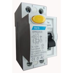 Interruptor Diferencial TECS RCCB 2P 25A 300mA Tipo AC